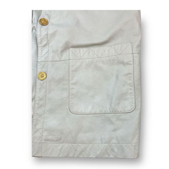 Mitrani Lion Leather Vest Size Large - Picture 8 of 16